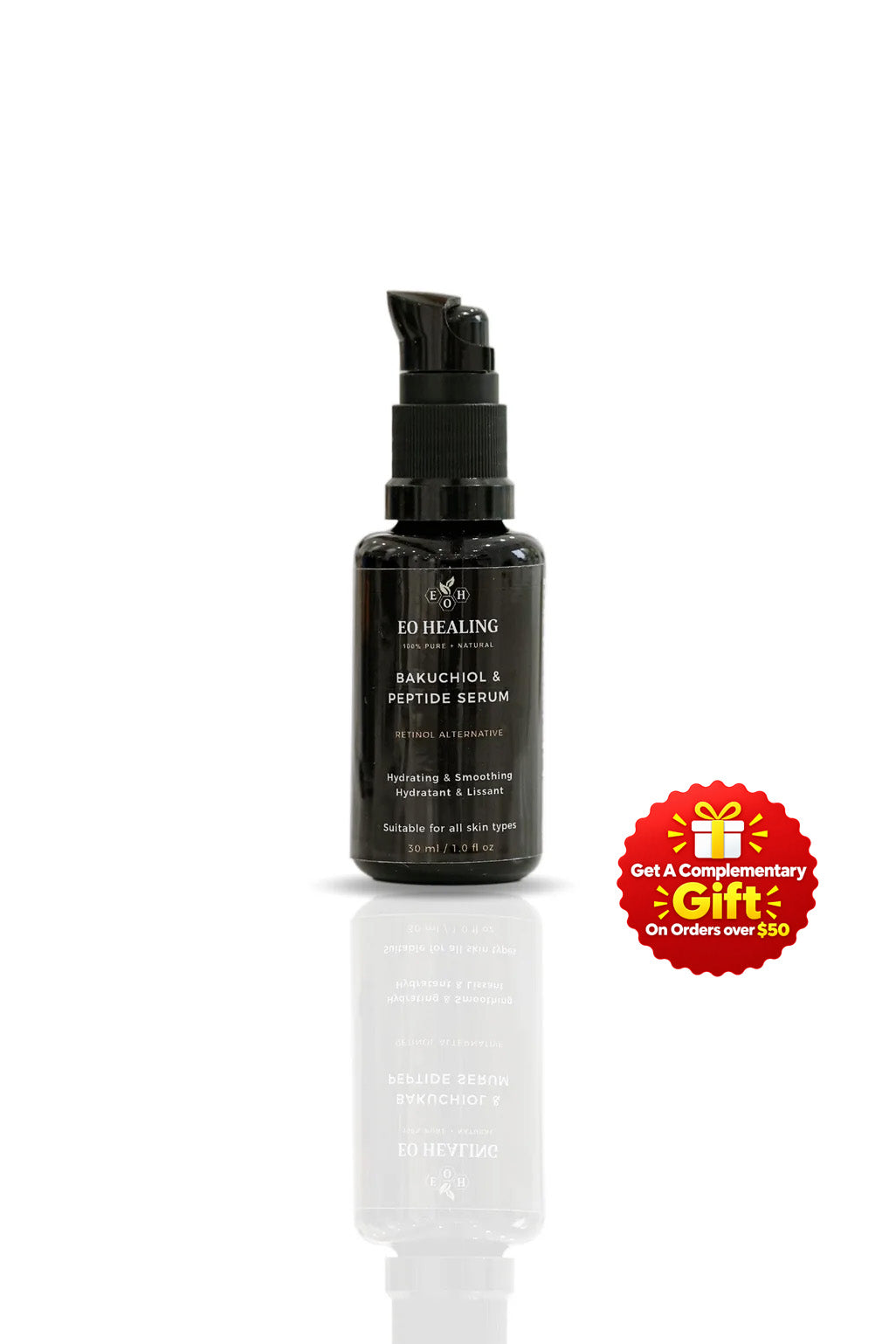 Bakuchiol and Peptide Serum