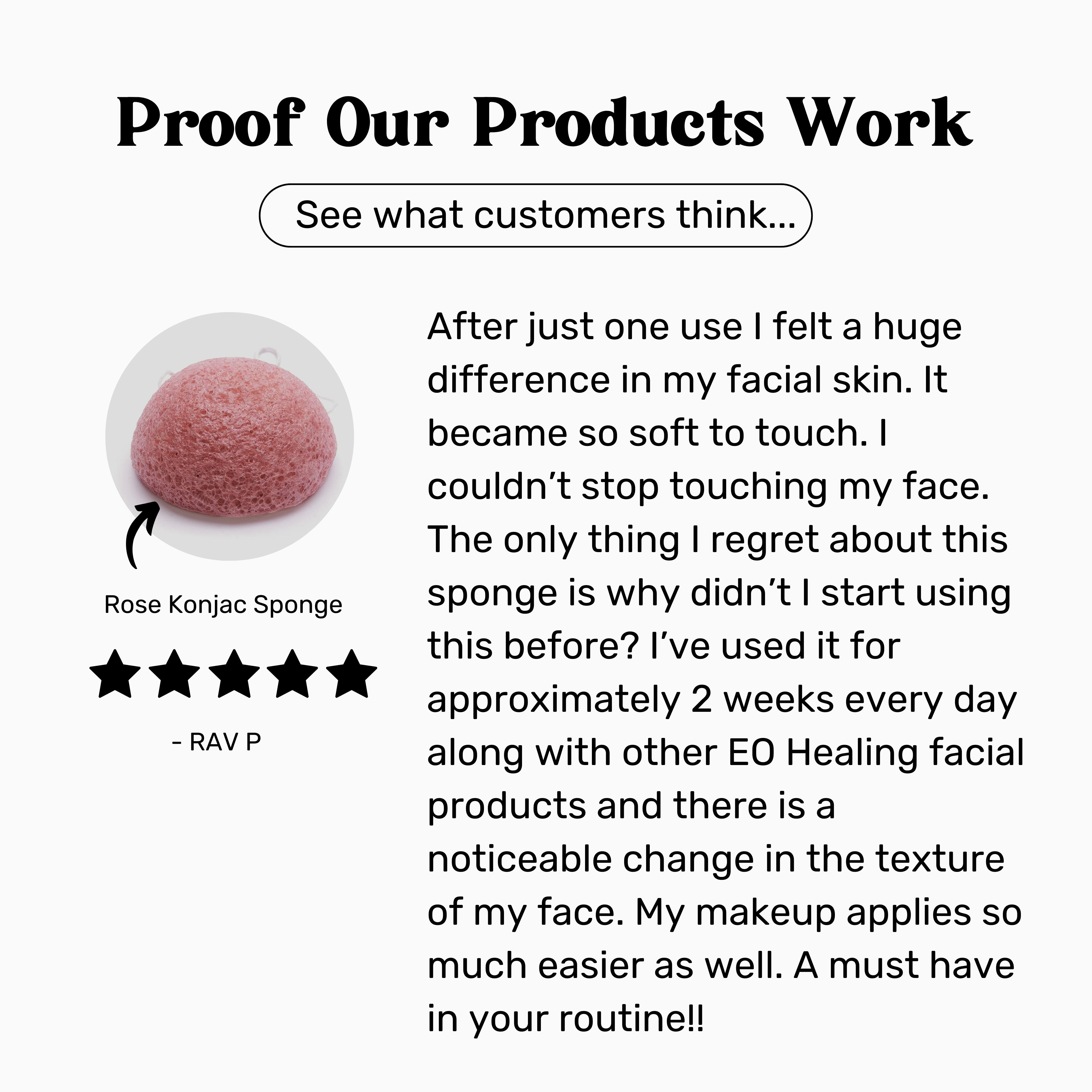 Rose Konjac sponge