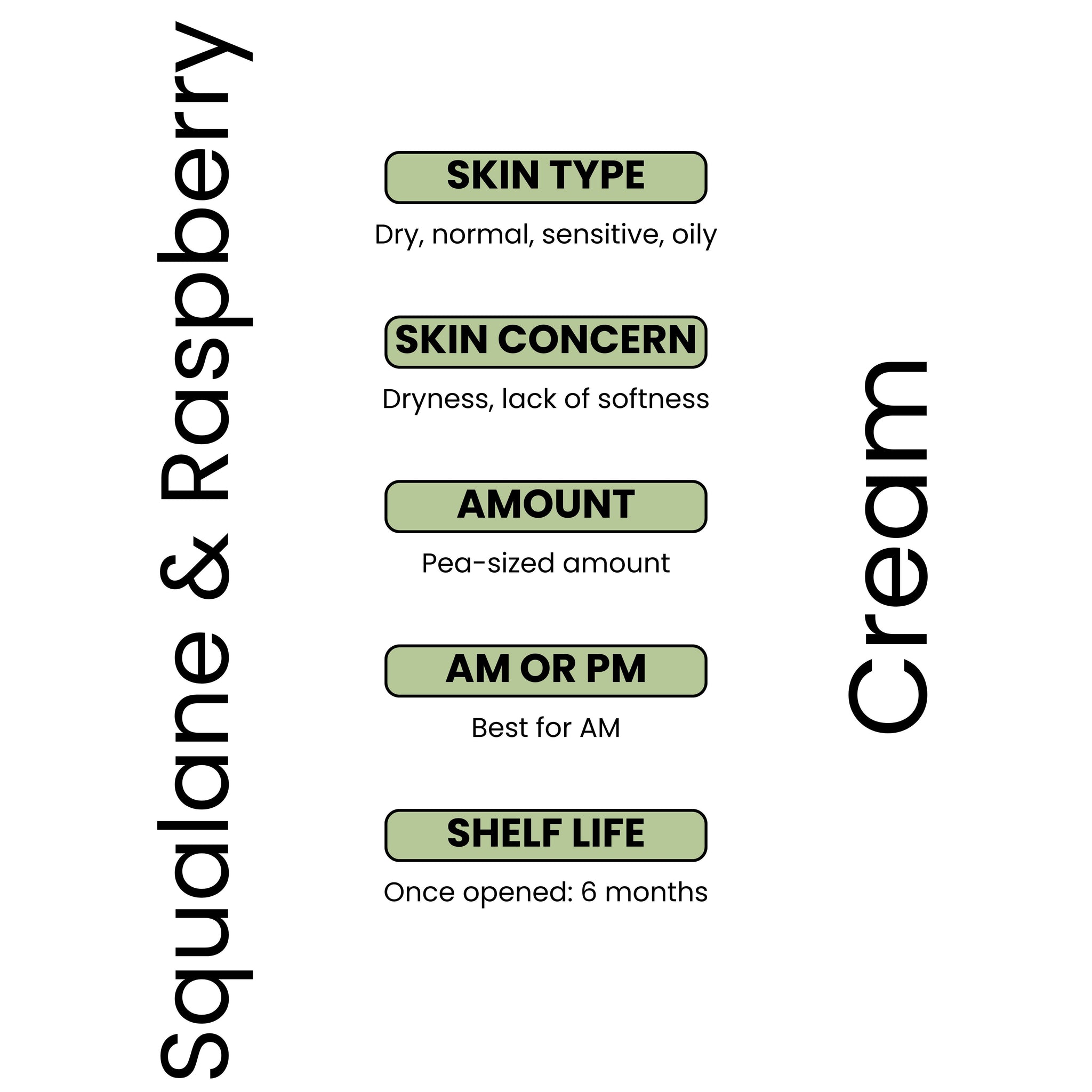 Squalane and Raspberry Cream