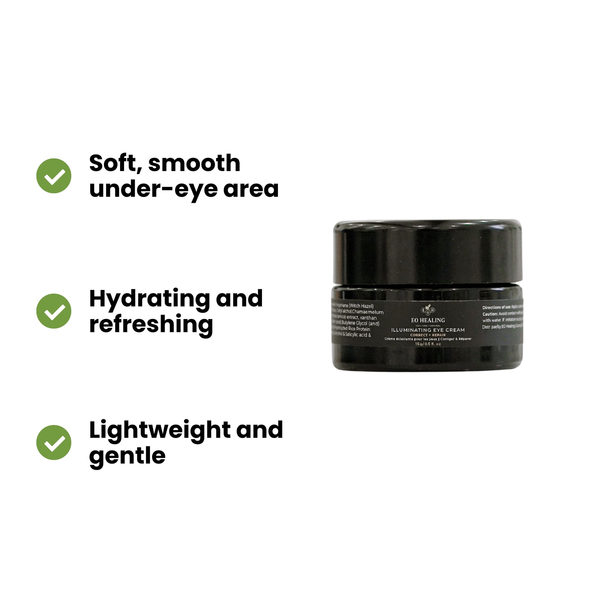 Illuminating eye cream