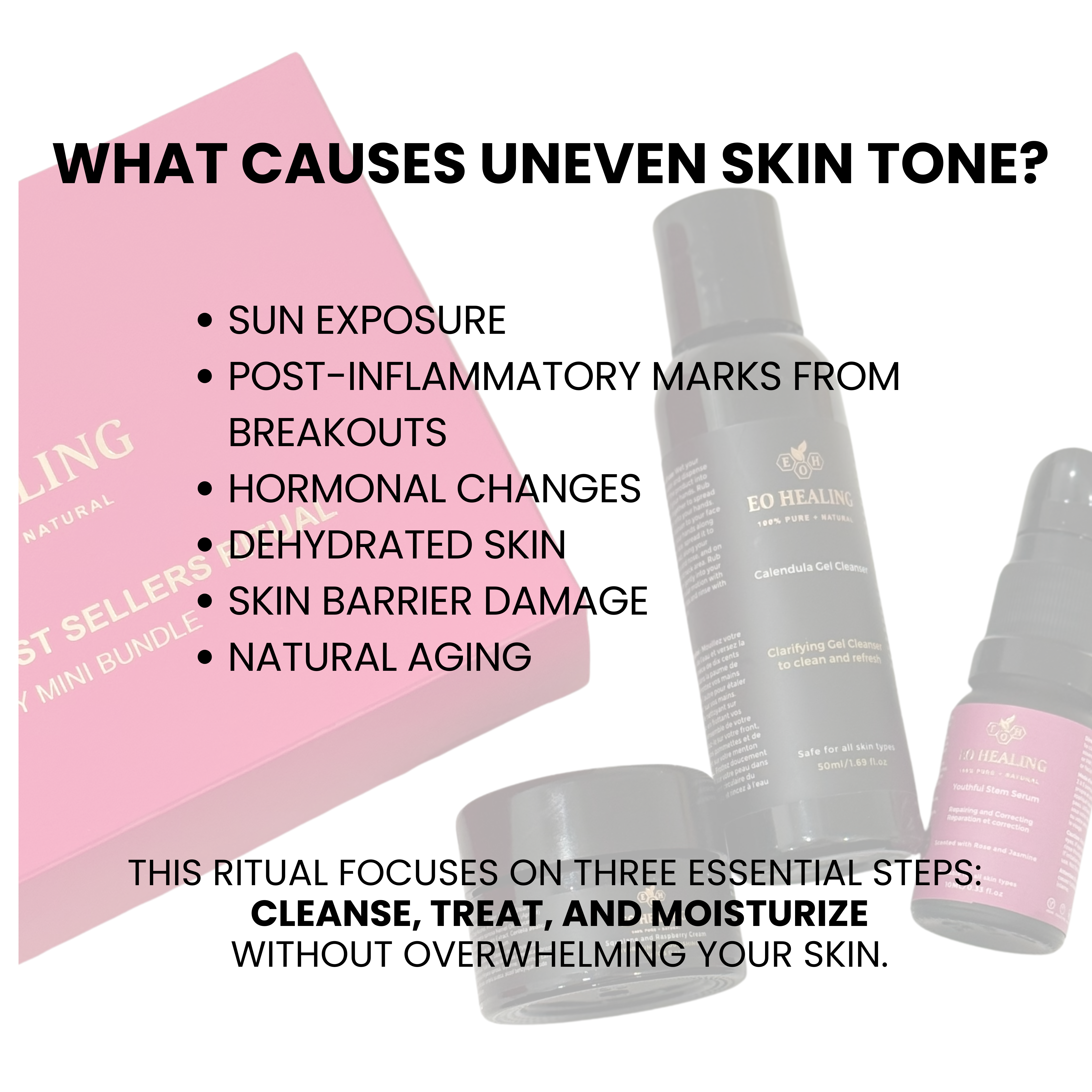 Travel Size Mini Skincare Ritual (Uneven skin tone)