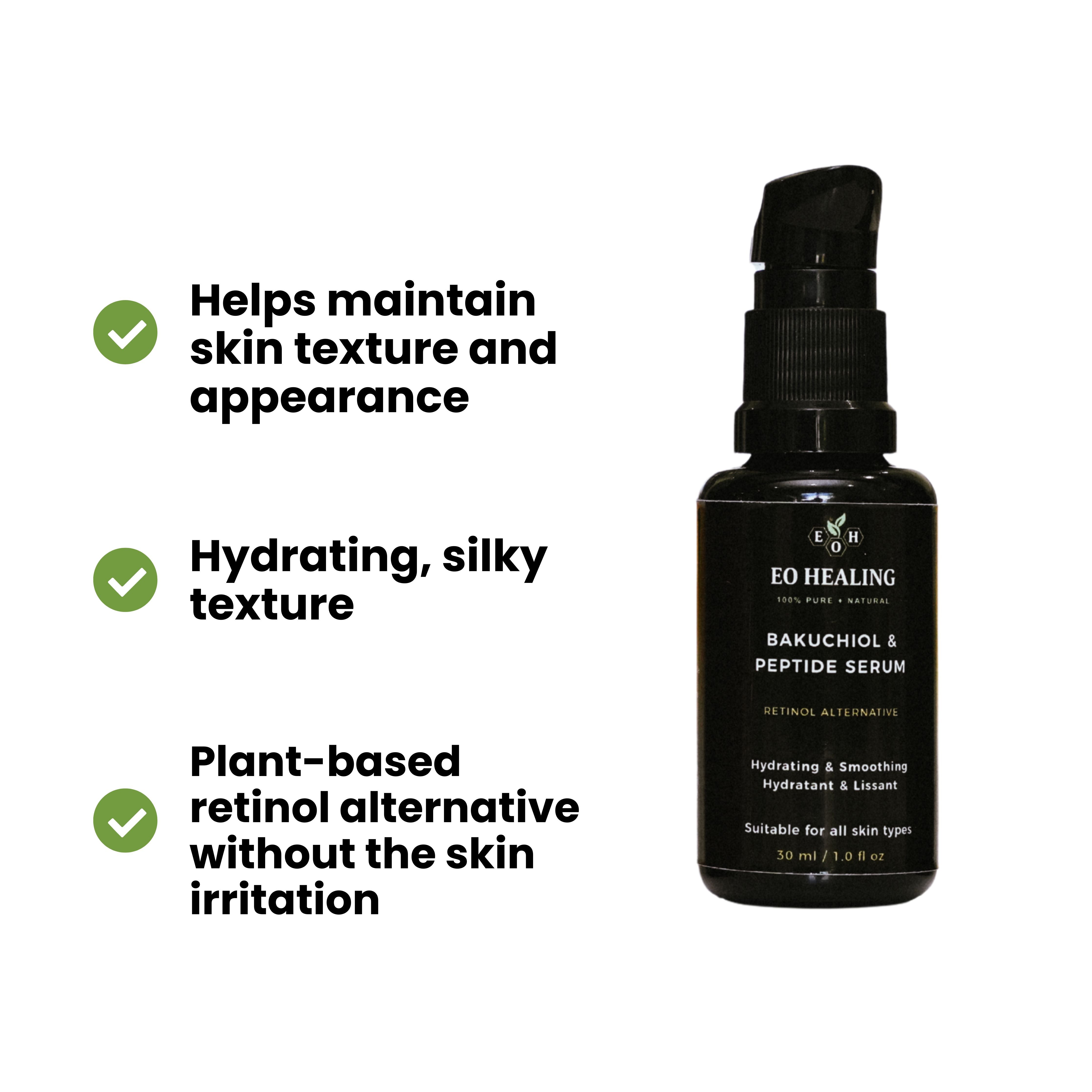 Bakuchiol and Peptide Serum