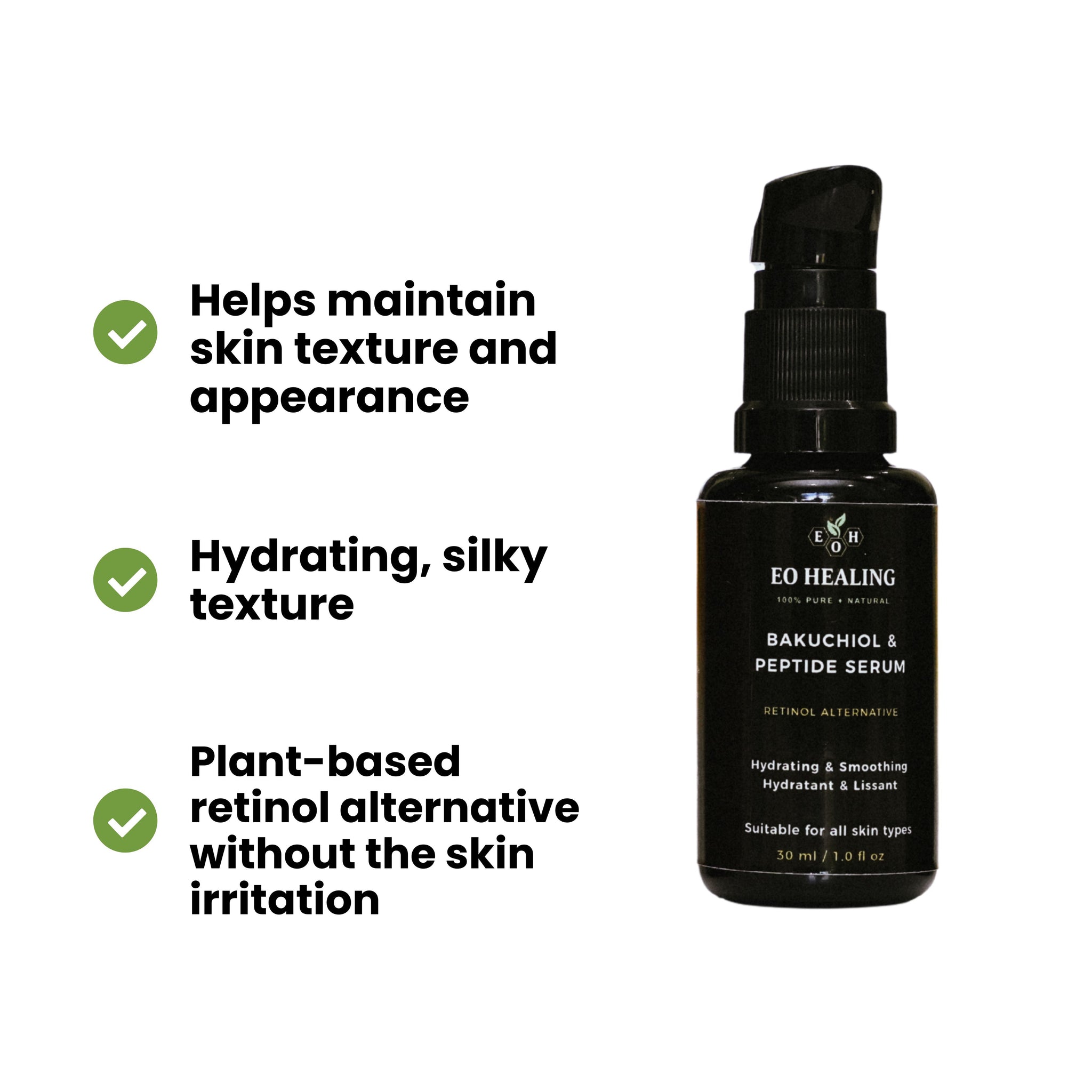 Bakuchiol and Peptide Serum