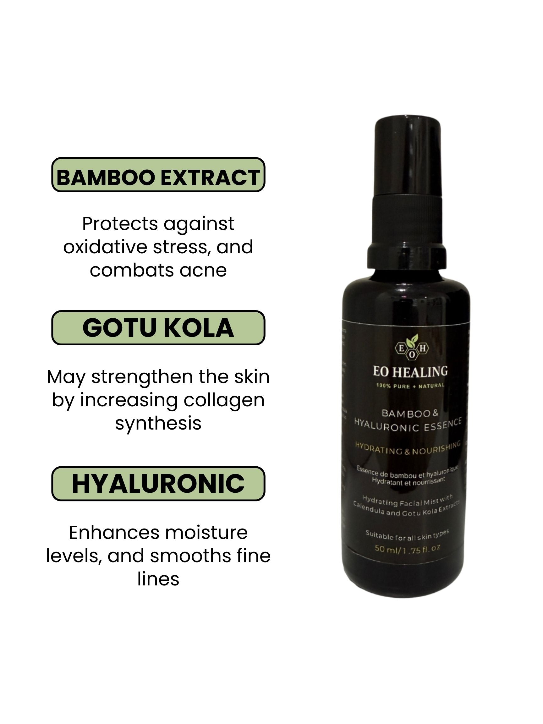 Bamboo and Hyalyronic Essence