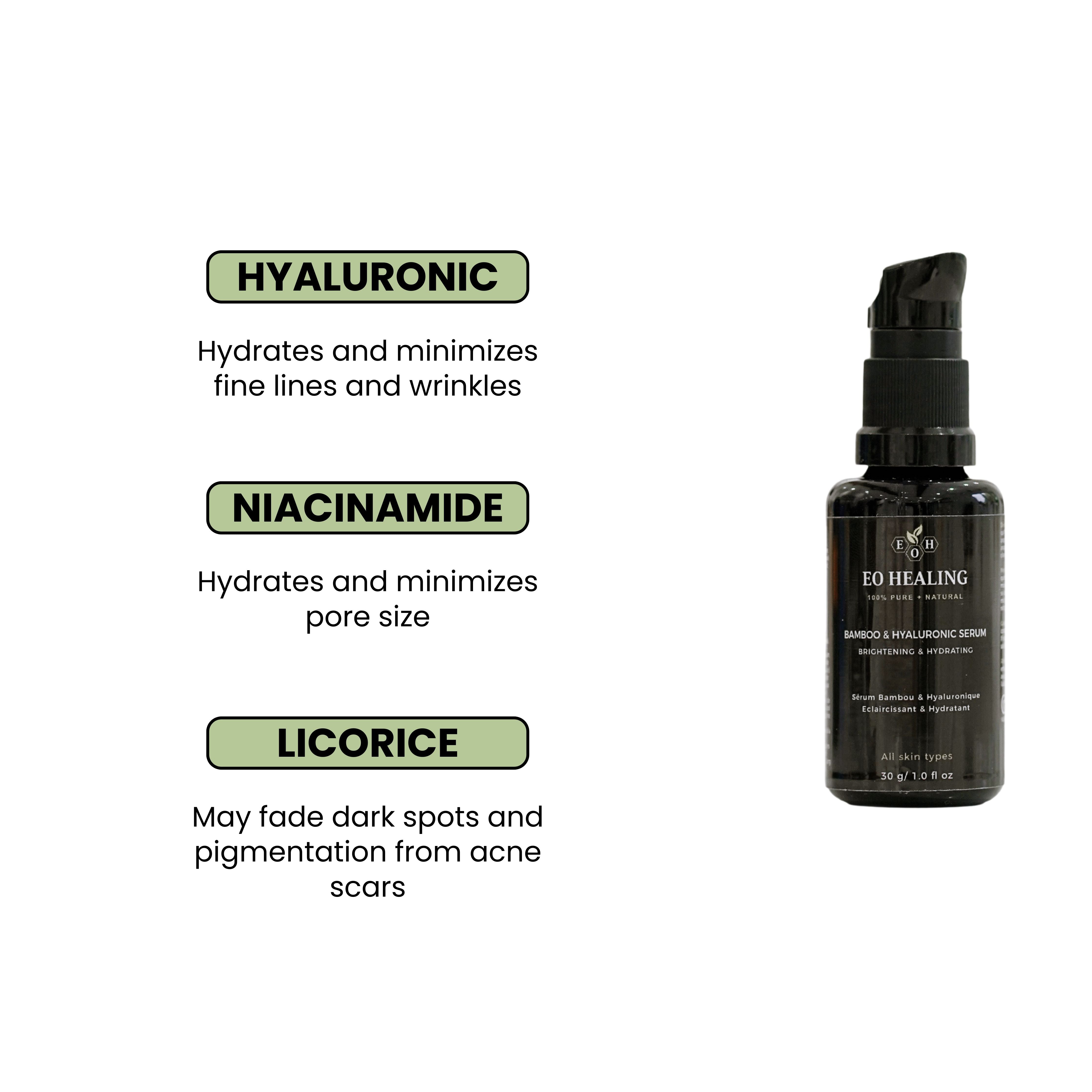 Bamboo and Hyaluronic Serum