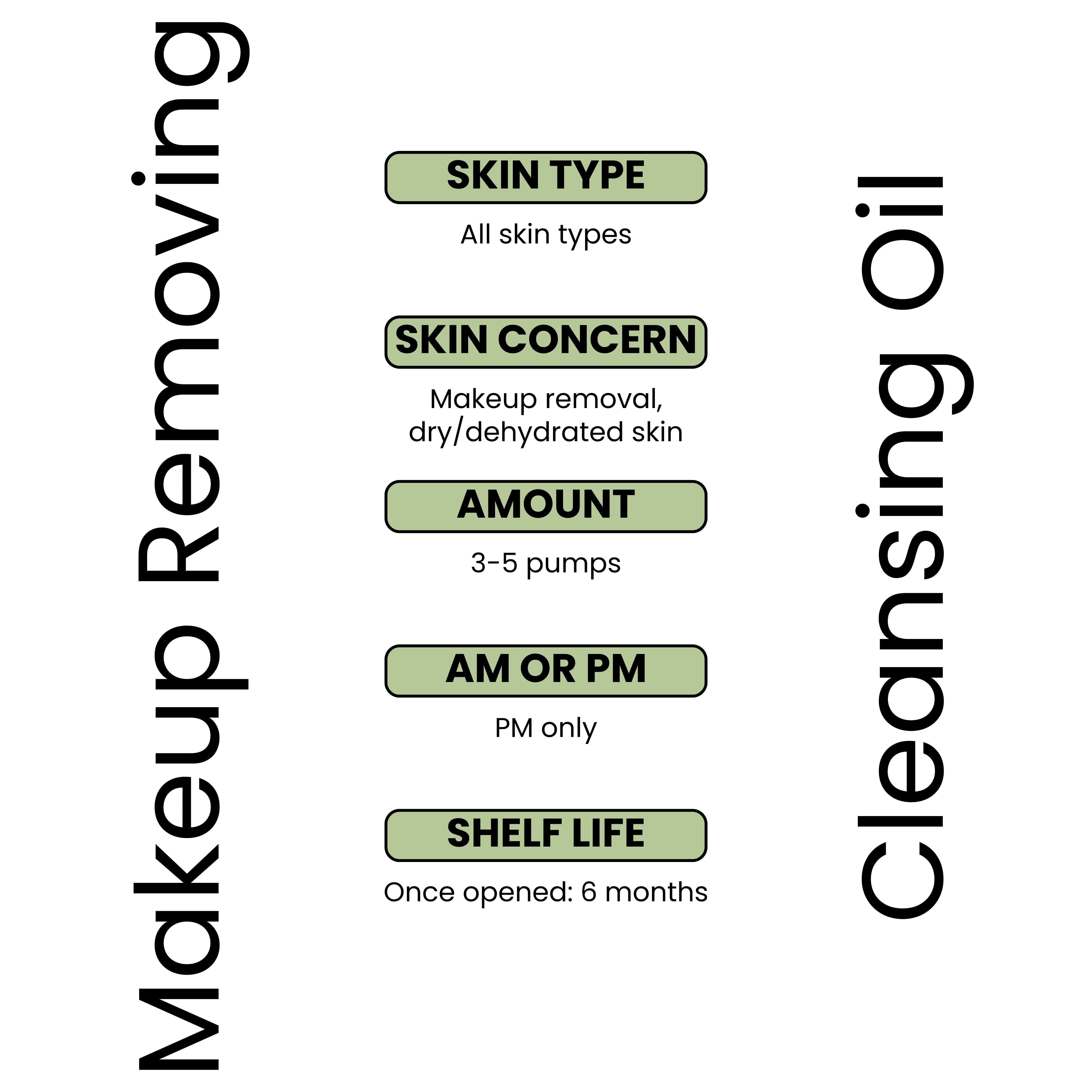 Makeup Removing Cleansing Oil
