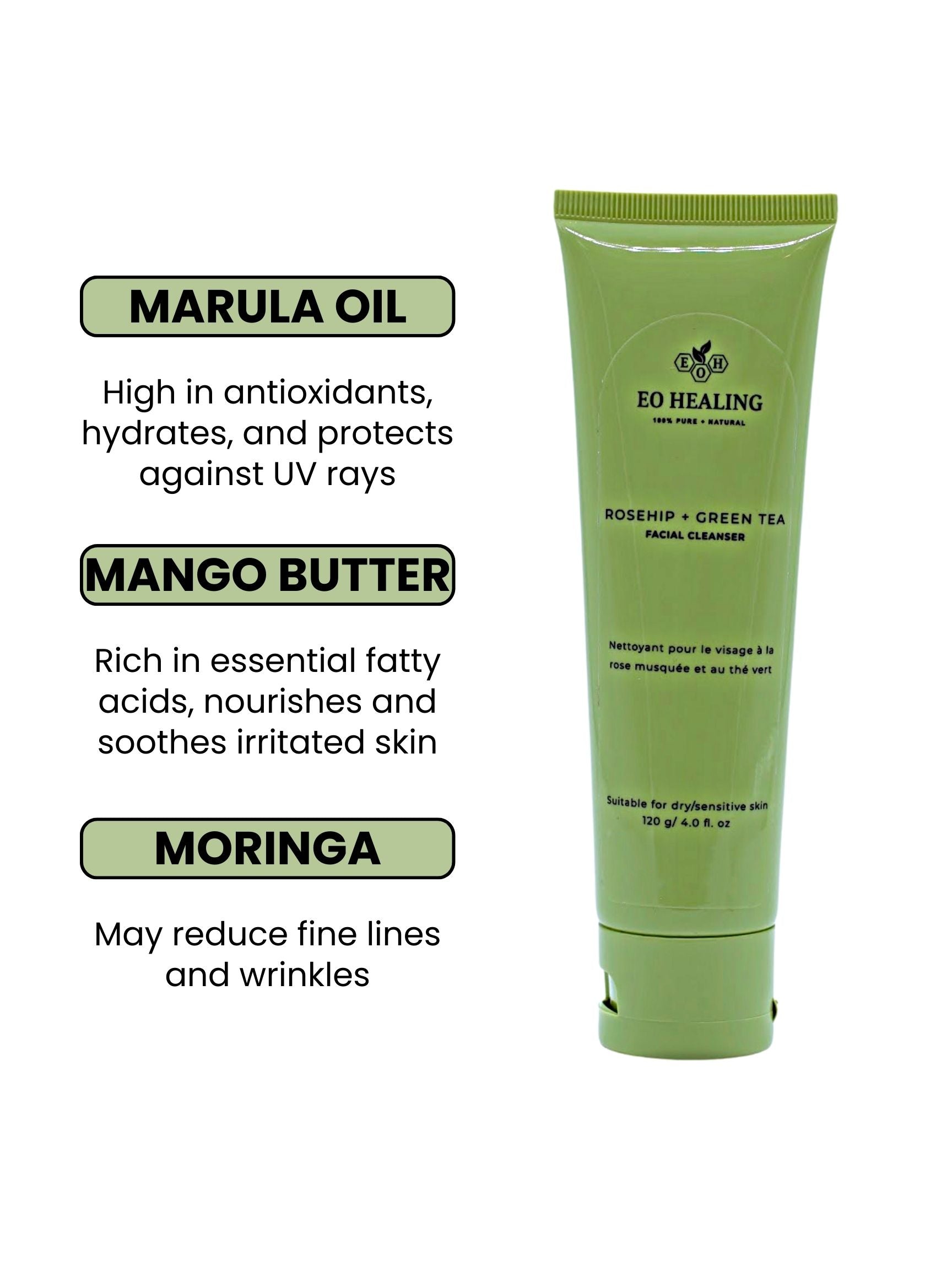 Rosehip and Green Tea Cleanser